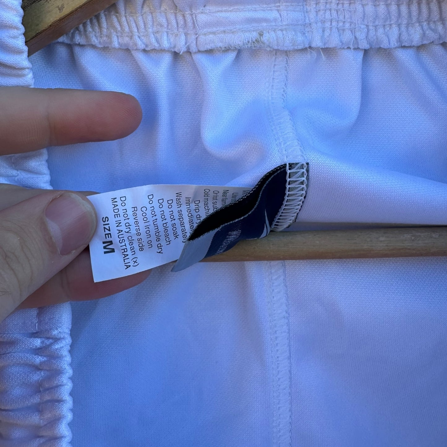 State Of Origin U20s Referee Match Worn White Shorts - Matt Noyen