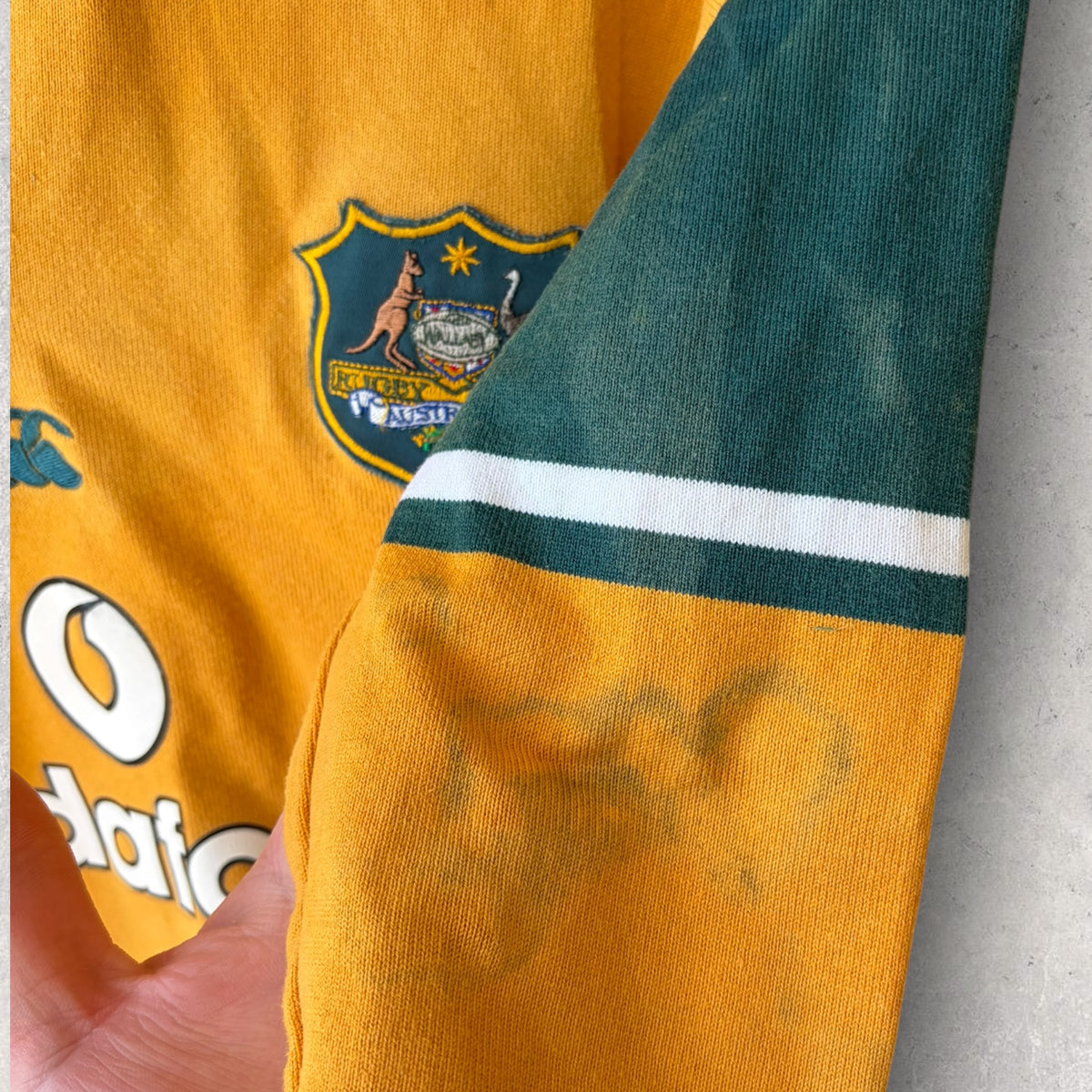 Australian Wallabies Canterbury Vintage Kids Signed Jersey