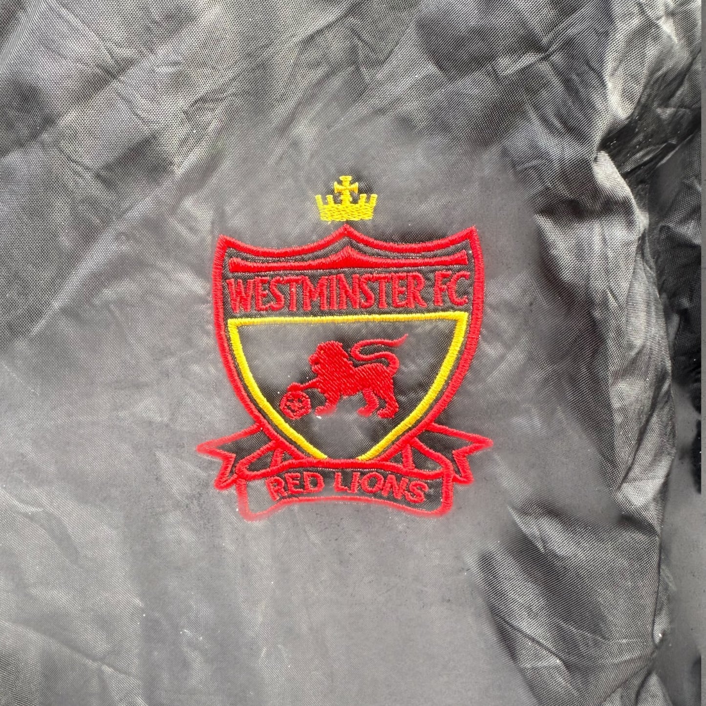 WESTMINSTER FC RED LIONS 2004 ADIDAS WINDBREAKER JACKET
