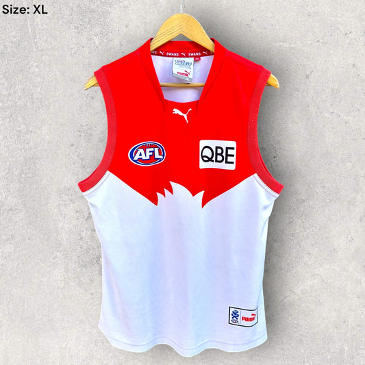 SYDNEY SWANS 2008 PUMA HOME GUERNSEY