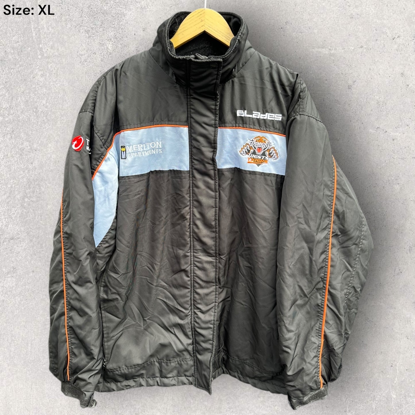 WESTS TIGERS XBLADES FLEECE JACKET