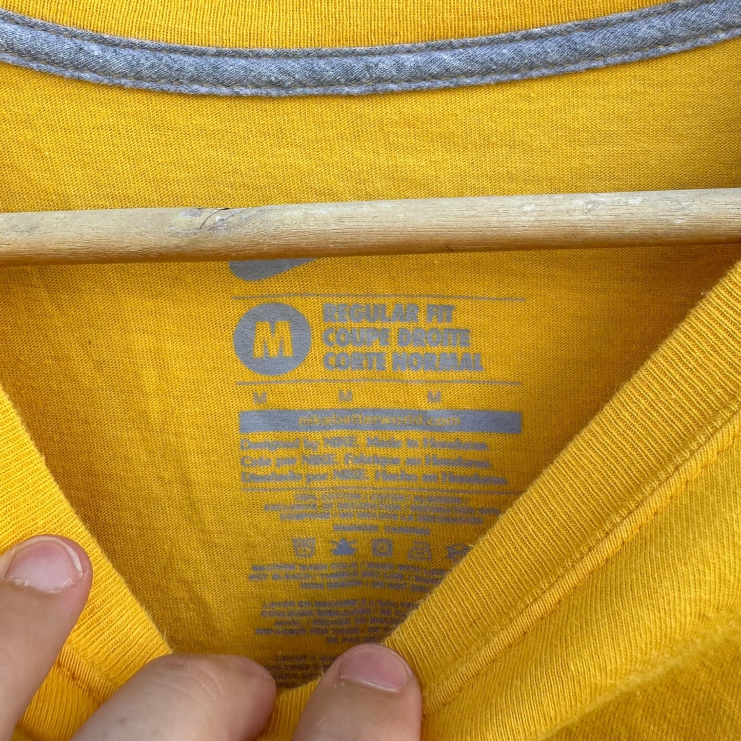 OAKLAND ATHLETICS NIKE YELLOW MLB SHIRT