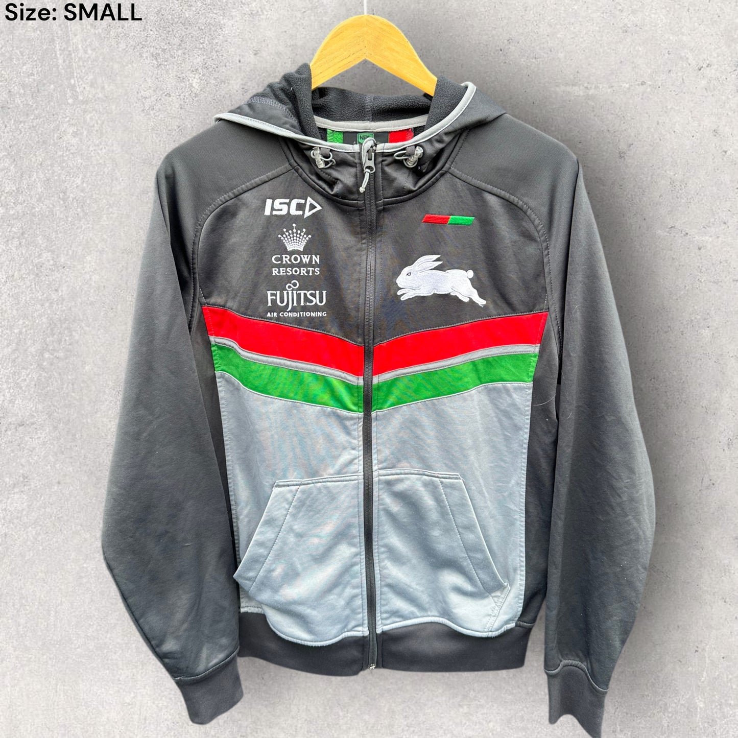 SOUTH SYDNEY RABBITOHS ISC HOODED JACKET
