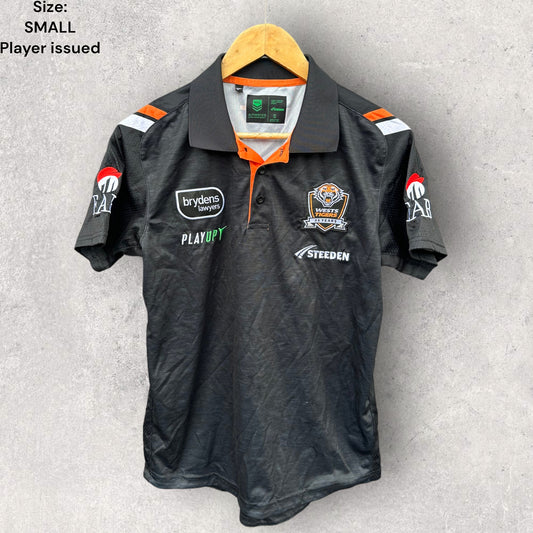 WESTS TIGERS NRLW SOPHIE CURTAIN ISSUED MEDIA POLO