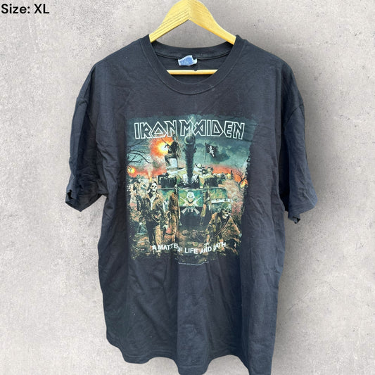 IRON MAIDEN “A MATTER OF LIFE & DEATH” 2006 VINTAGE SHIRT