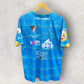 GOLD COAST TITANS PLAYER TRAINING SHIRT ISSUED TO SAM MCINTYRE