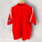 St George Illawarra Dragons Adidas Red Media Polo Shirt