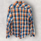 KATHMANDU CHECKERED LONG SLEEVE BUTTON UP SHIRT
