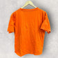 A BATHING APE ORANGE SHORT SLEEVE LADIES SHIRT