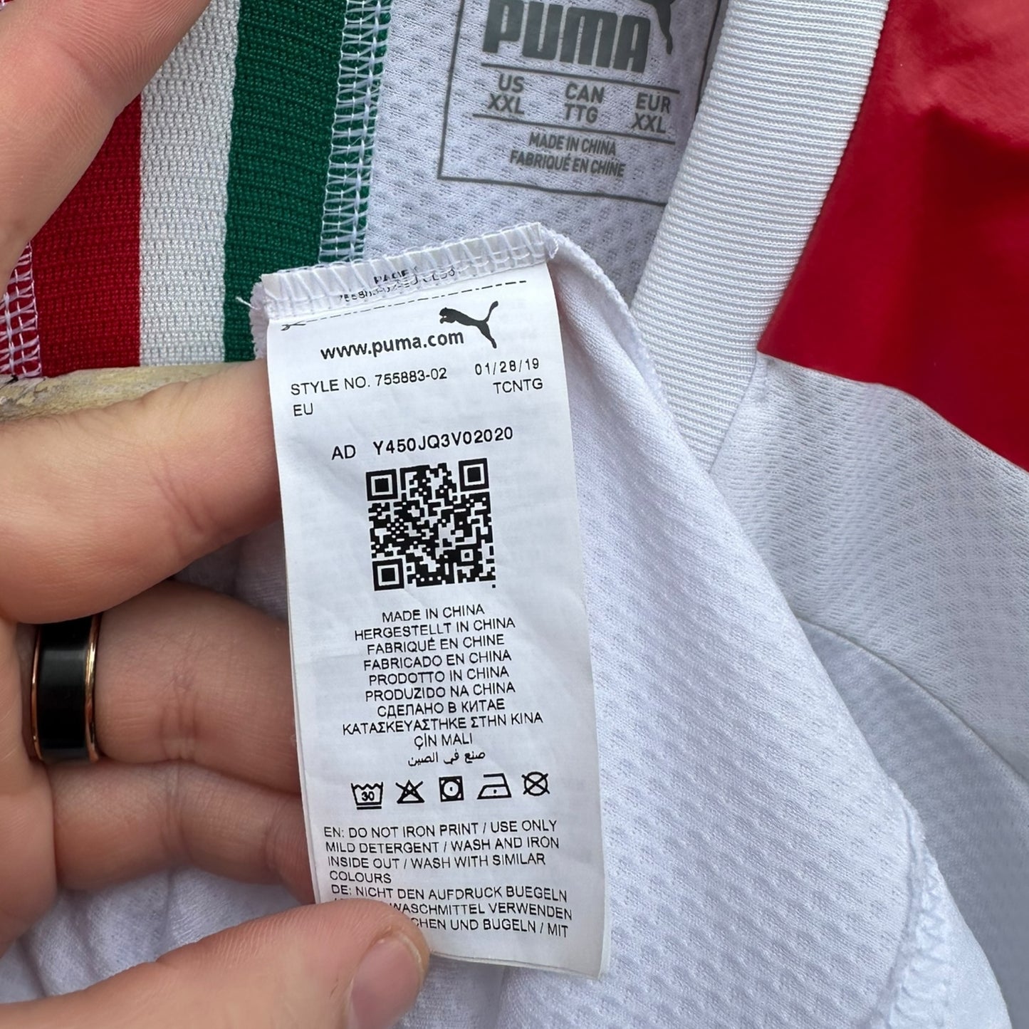 AC Milan 2019-2020 Puma Away Football Jersey