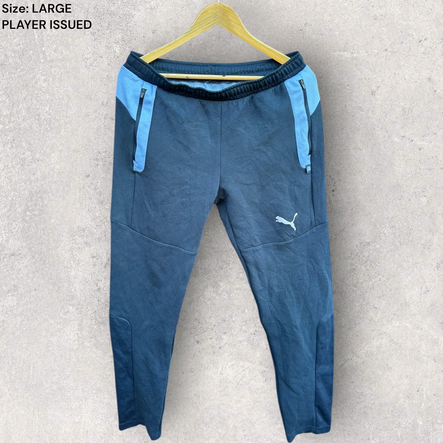 NSW BLUES U20s PUMA FLEECE PANTS ISSUED TO C FAULALO