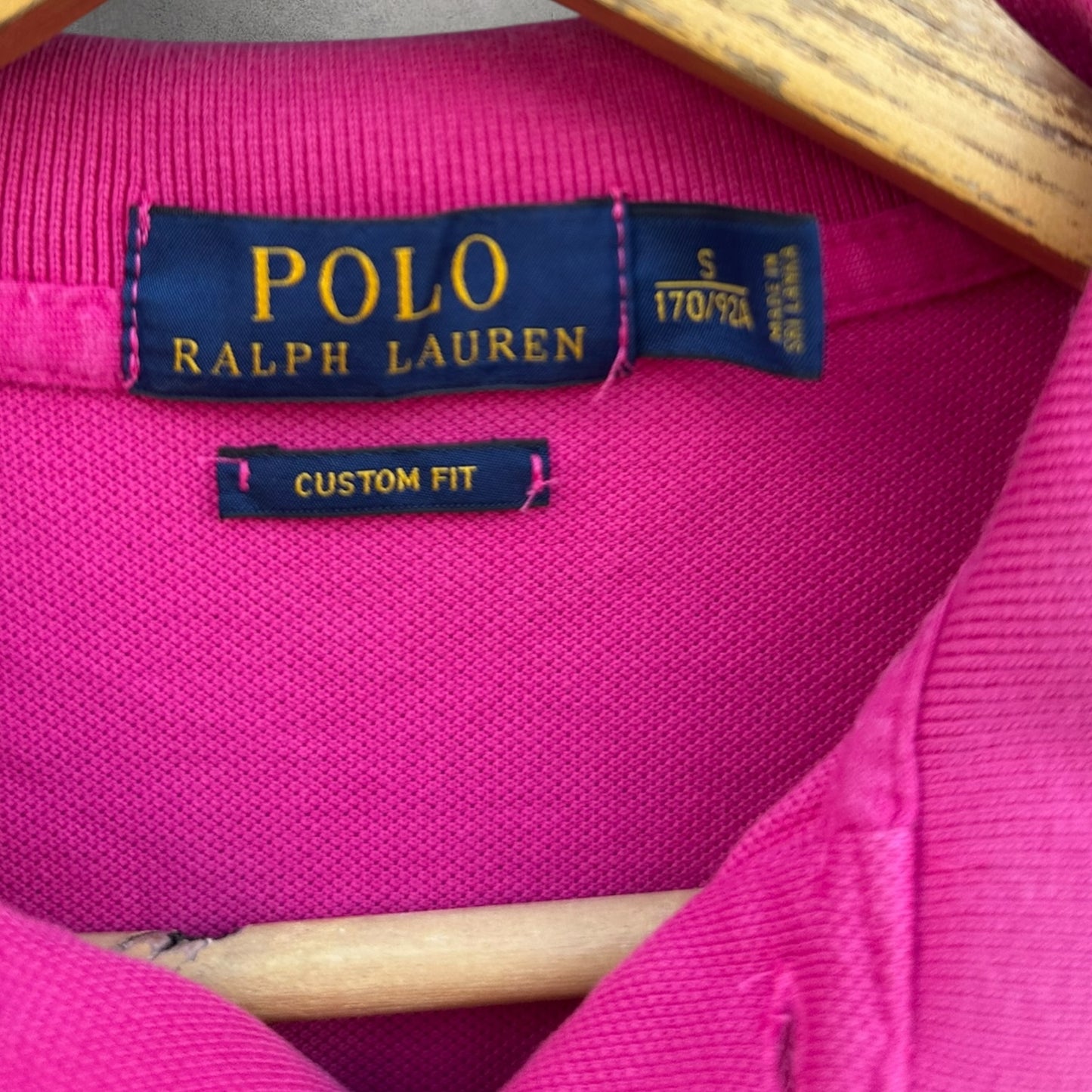RALPH LAUREN POLO LADIES PINK POLO SHIRT