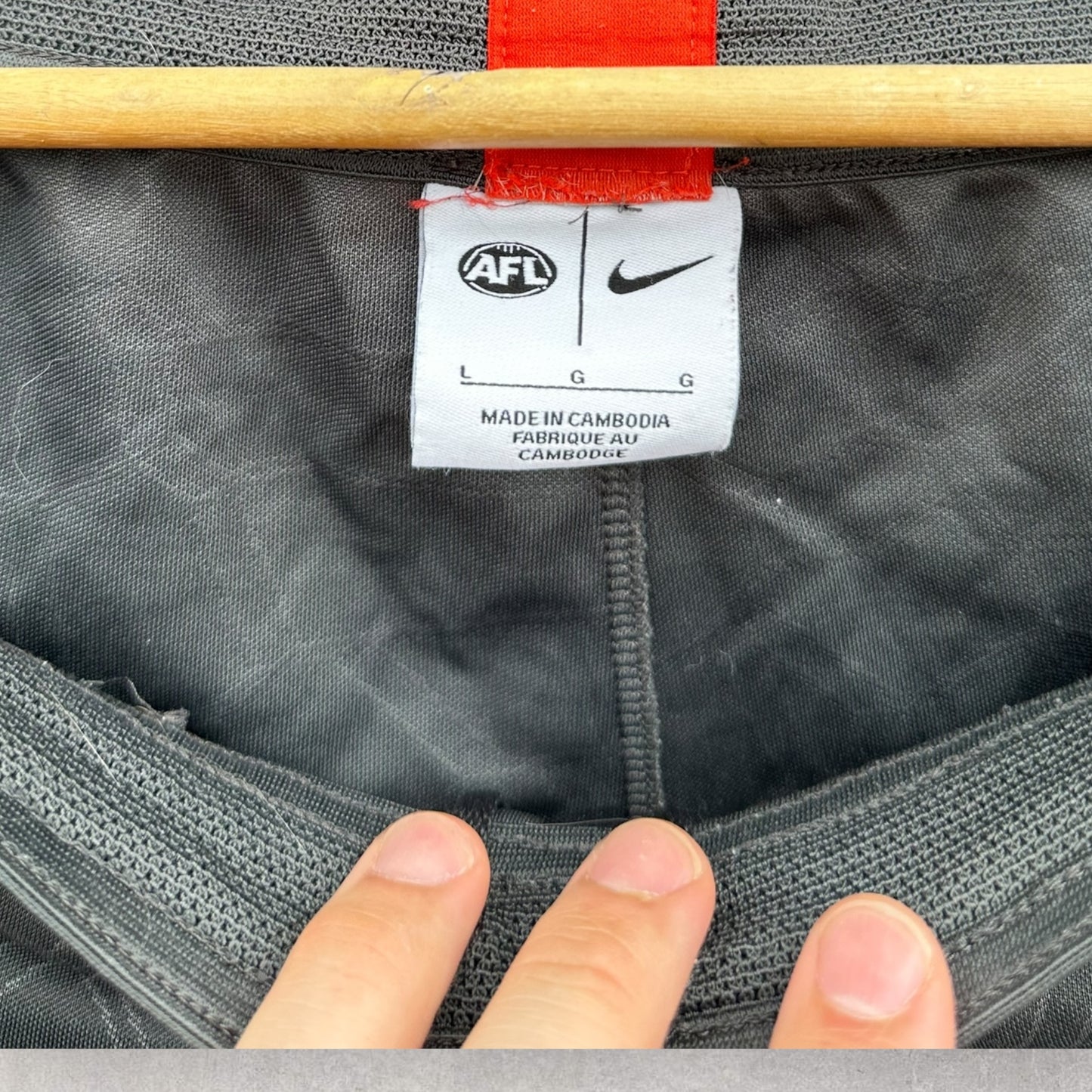 SYDNEY SWANS NIKE GREY TRAINING SHORTS