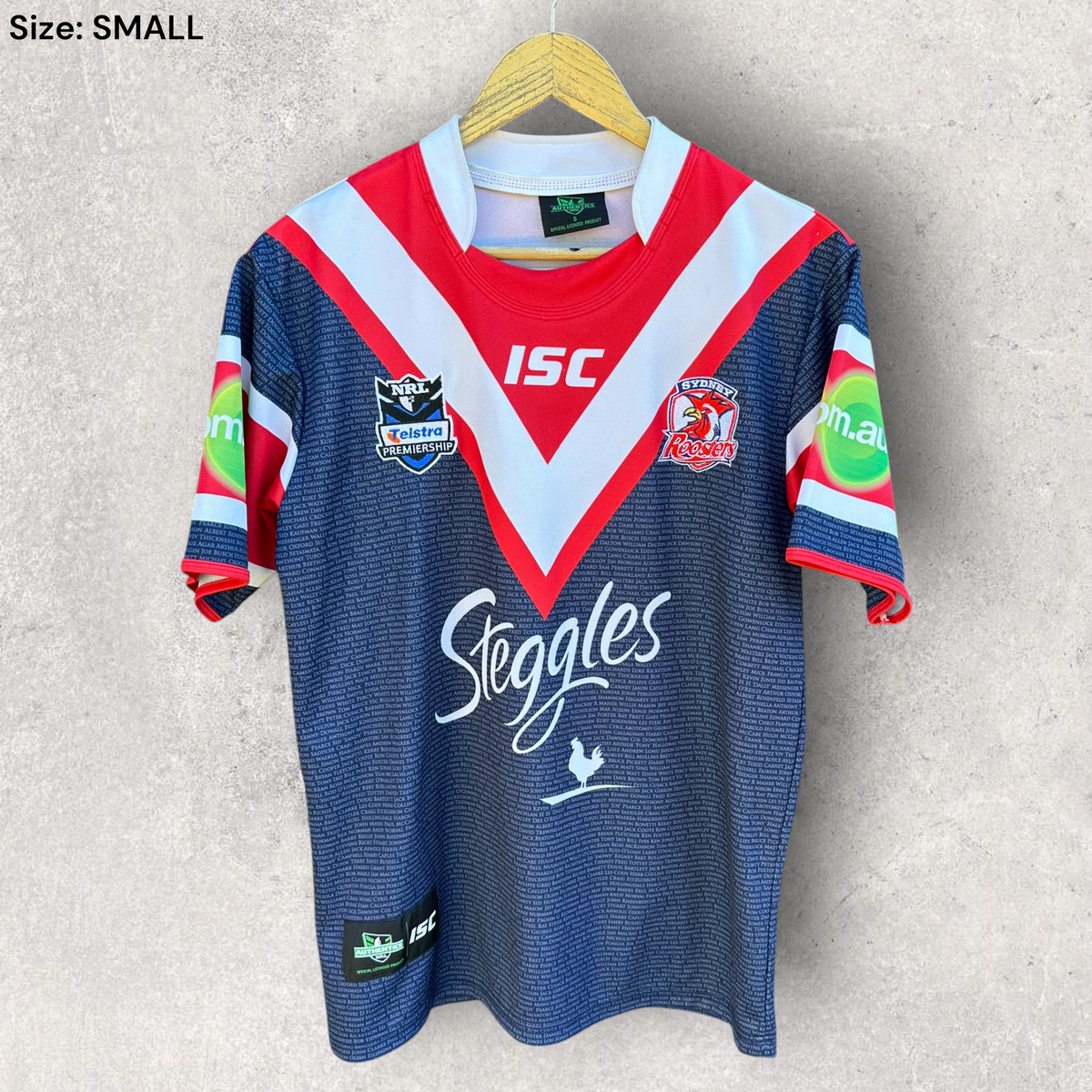 Sydney Roosters 2012 1000th Game Commemorative Jersey