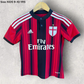 AC Milan 2014-2015 Home Adidas Kids Football Jersey