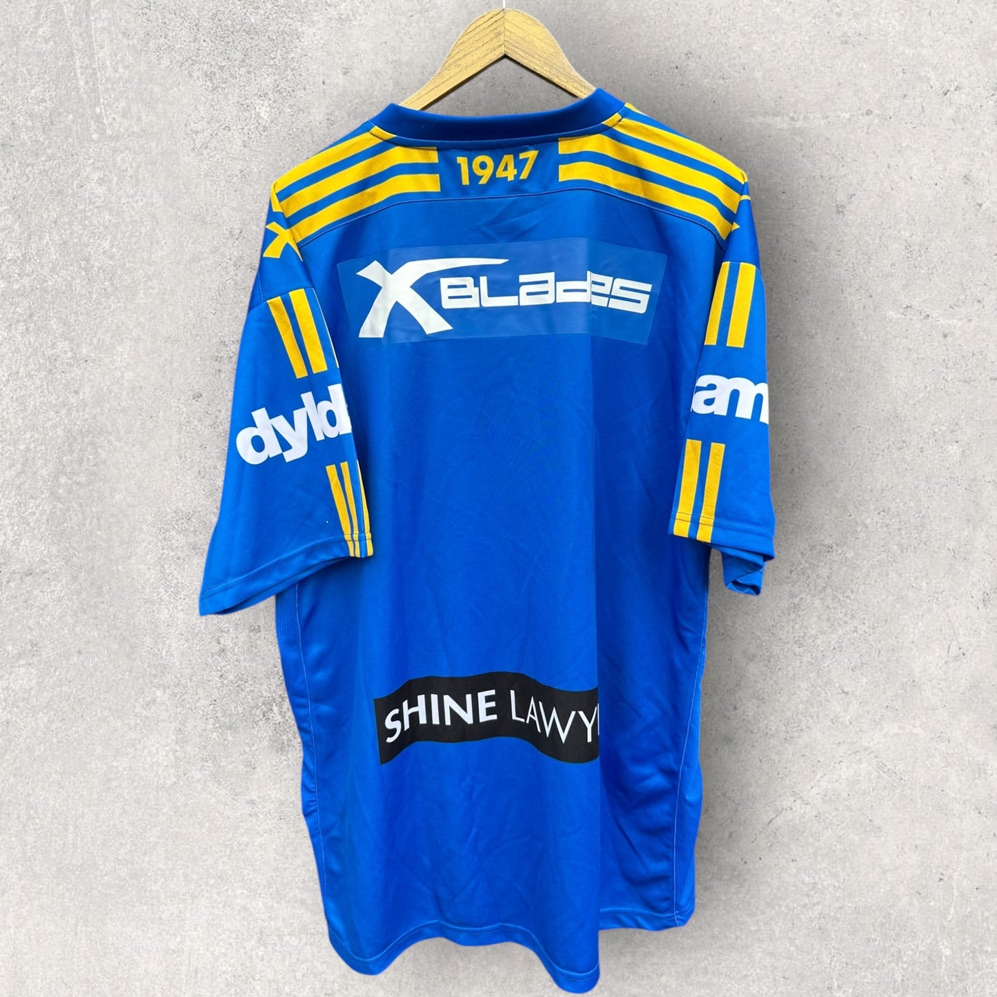 PARRAMATTA EELS 2015 XBLADES HOME JERSEY