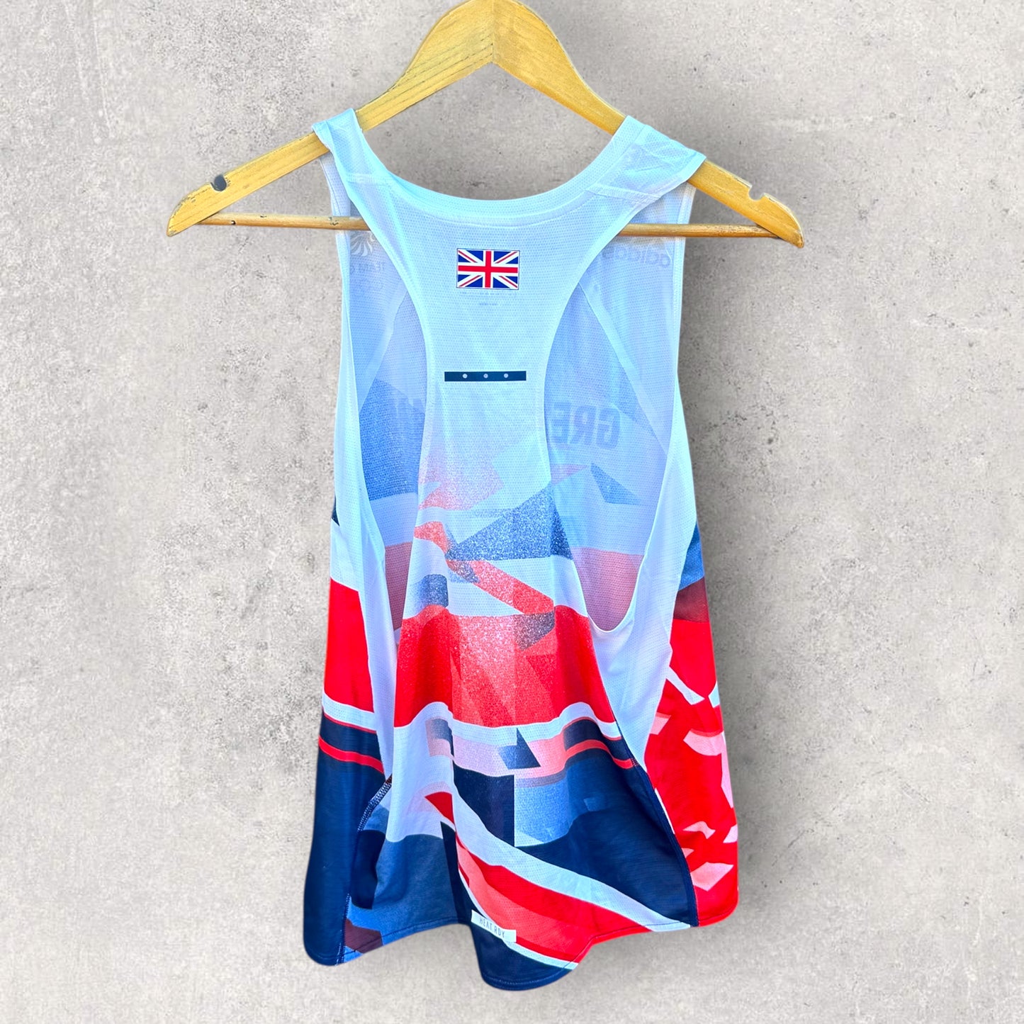 GREAT BRITIAN ADIDAS OLYMPIC GAMES TEAM GB ATHLETE SINGLET