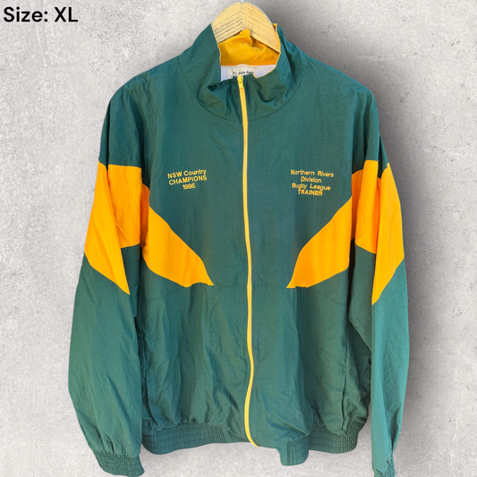 Country Rugby League NSW 1995 Championships Trainer Windbreaker Jacket