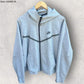NIKE GREY WINDRUNNER TECH FLEECE JUMPER