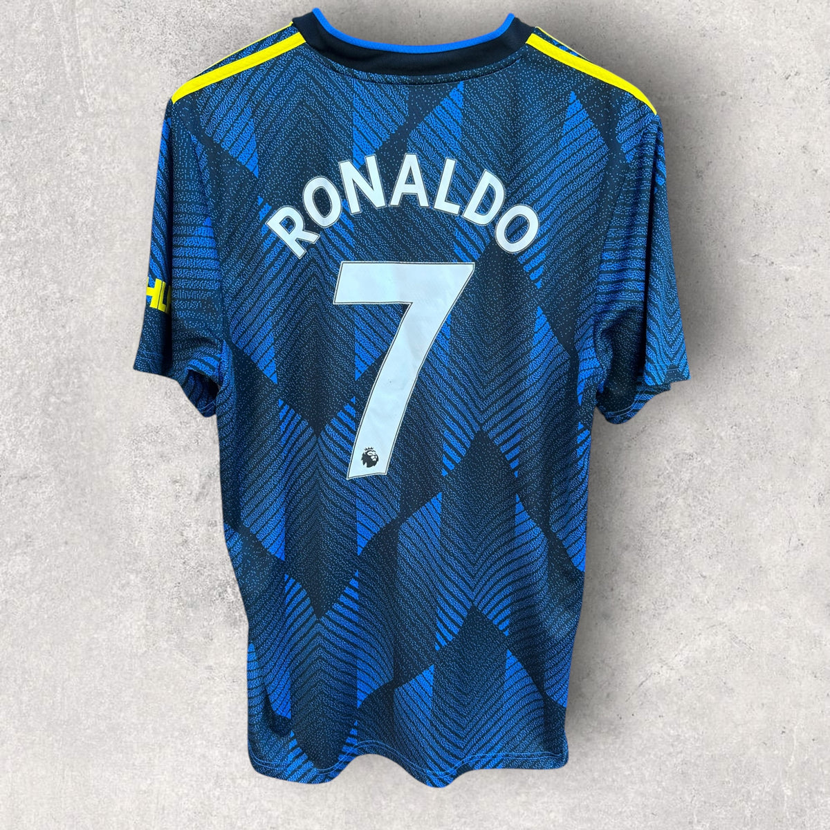 Cristiano Ronaldo Manchester United 2021-2022 Adidas Third Football Jersey