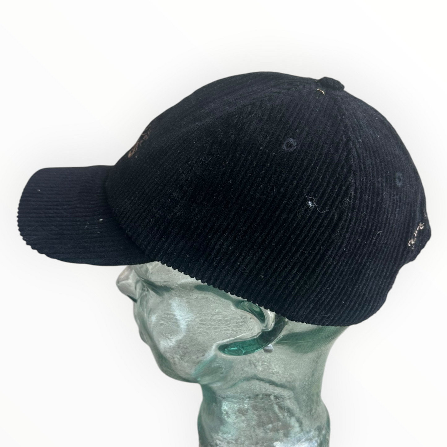 Deus Ex Machina Black Corduroy Hat Cap