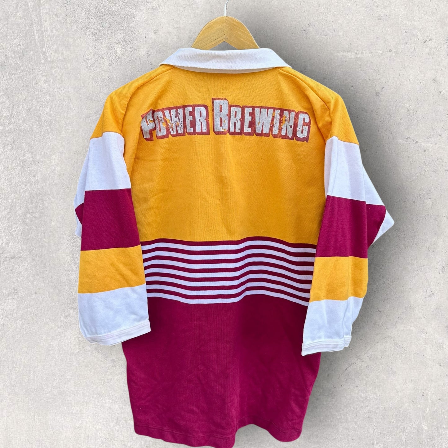BRISBANE BRONCOS 1988 VINTAGE NSWRL PERRLESS LONG SLEEVE JERSEY