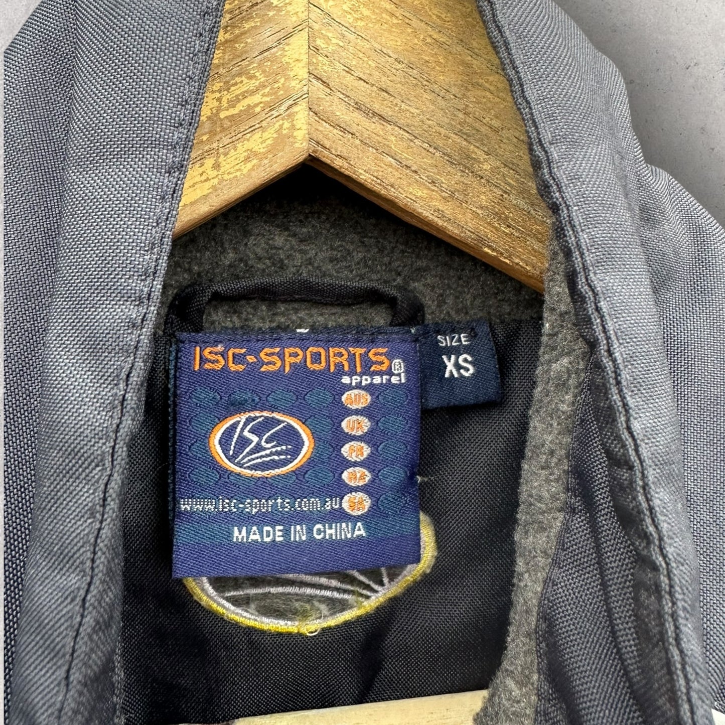 Parramatta Eels ISC Vintage Full Zip Nrl Jacket