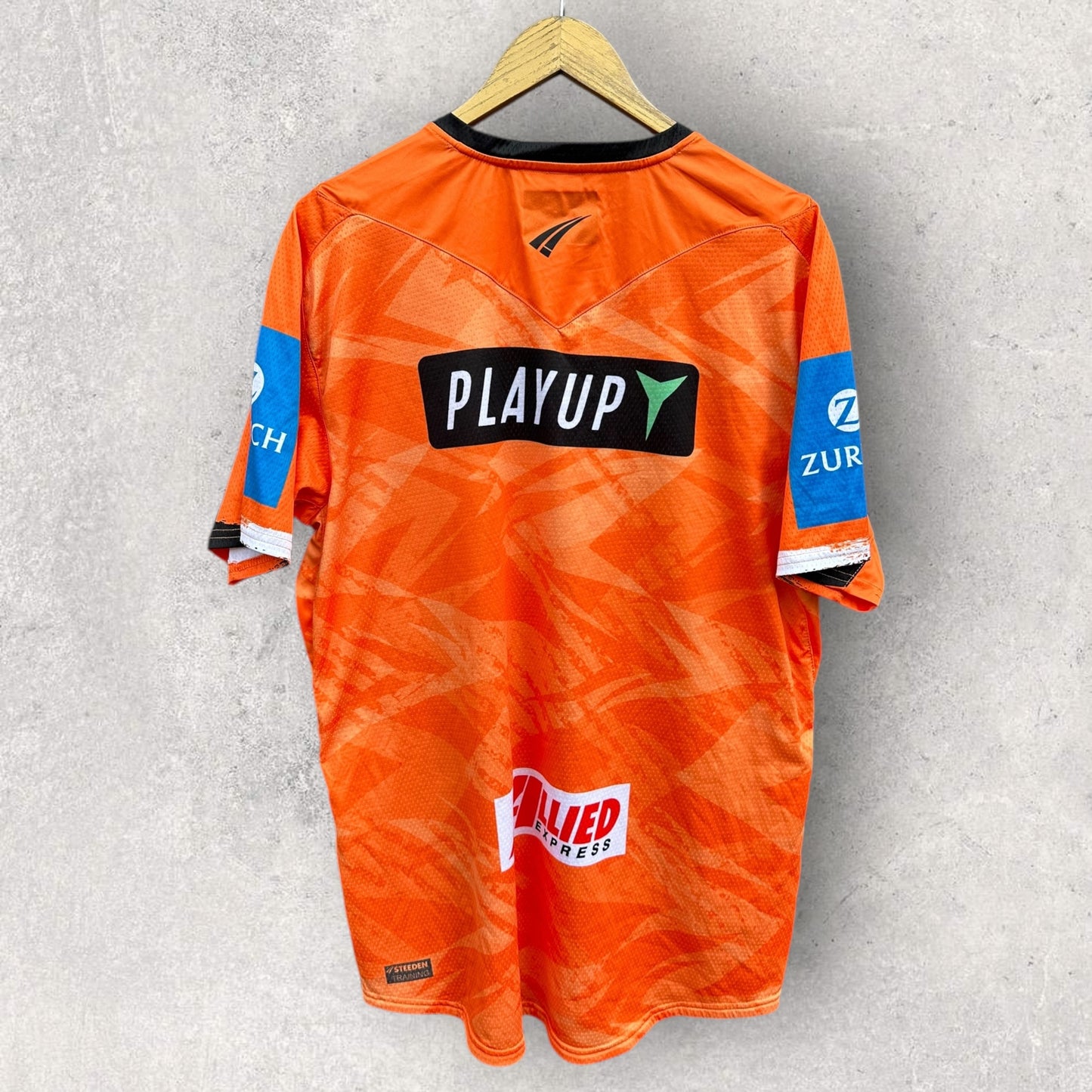 WESTS TIGERS 2025 SHORT SLEEVE TRAINING SHIRT