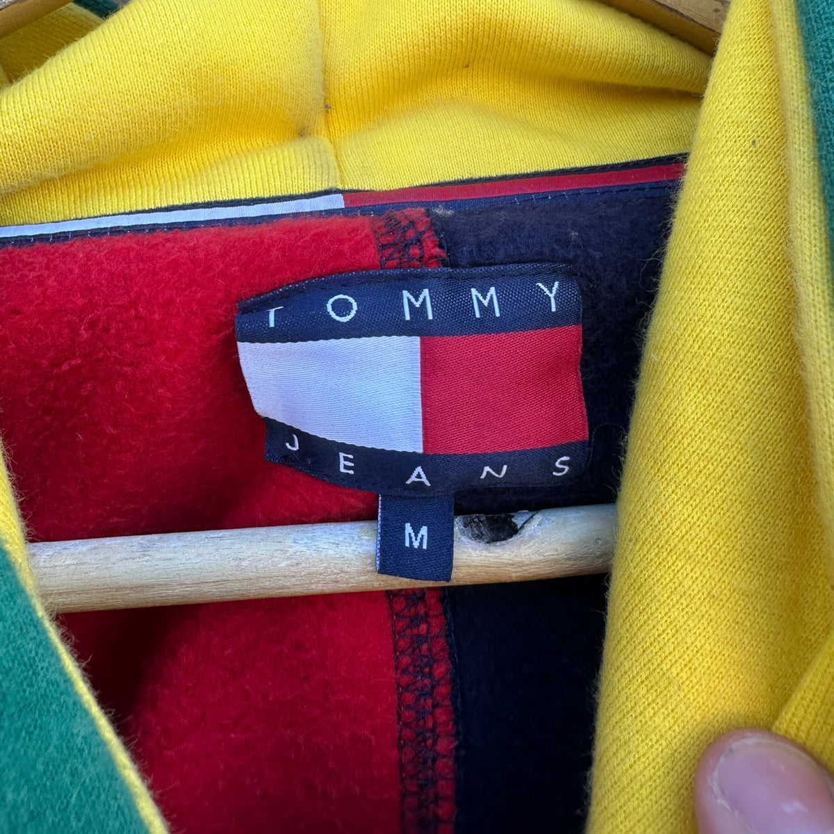 Tommy Hilfiger Multi Coloured Pullover Hooded Jumper