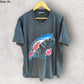 NEW JERSEY DEVILS VINTAGE NHL BLACK ICE HOCKEY SHIRT