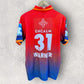 DAVID WARNER PLAYER ISSUED DUBAI CAPITALS ILT20 CRICKET JERSEY