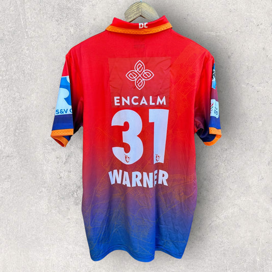 DAVID WARNER PLAYER ISSUED DUBAI CAPITALS ILT20 CRICKET JERSEY