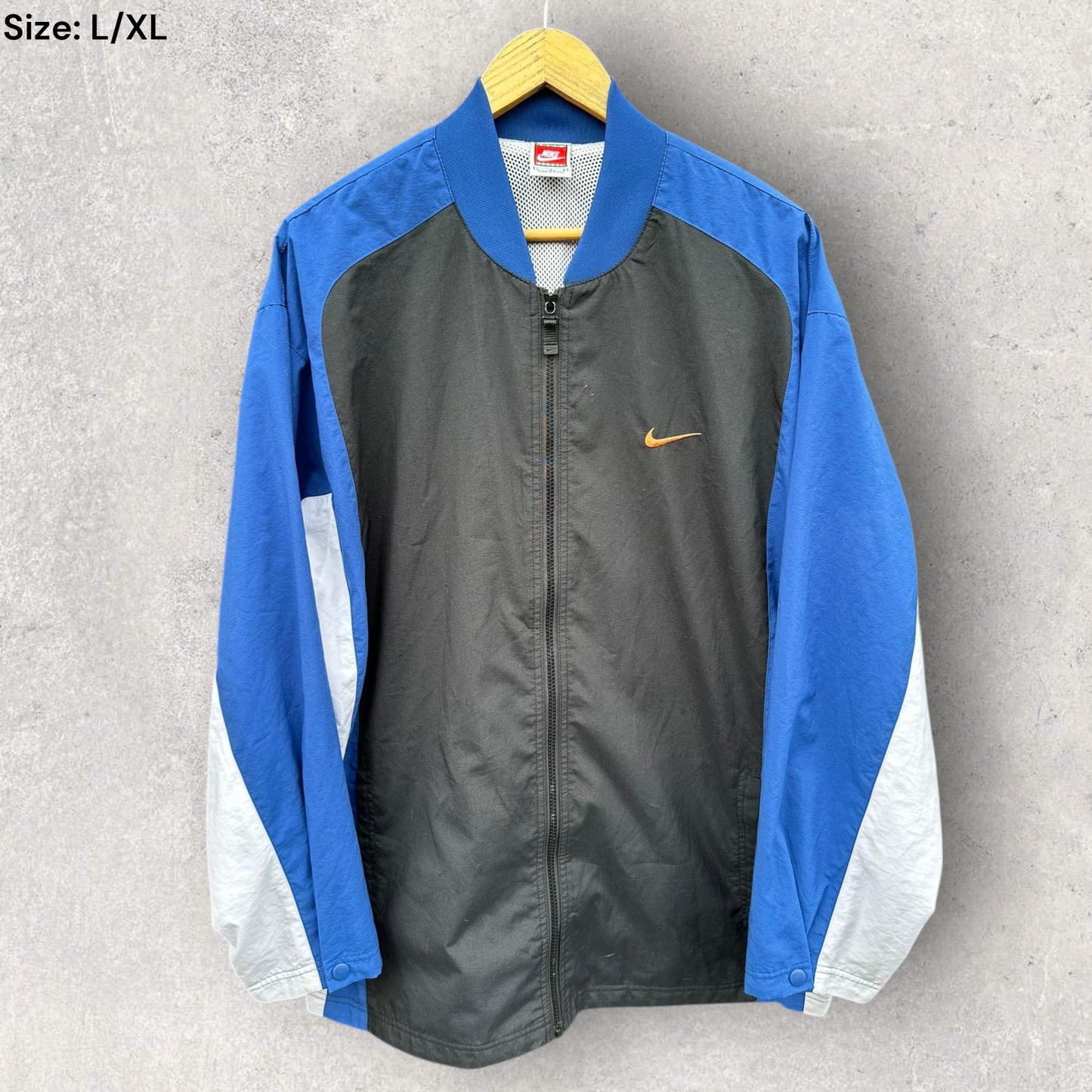 NIKE VINTAGE WINDBREAKER 90s FULL ZIP JACKET