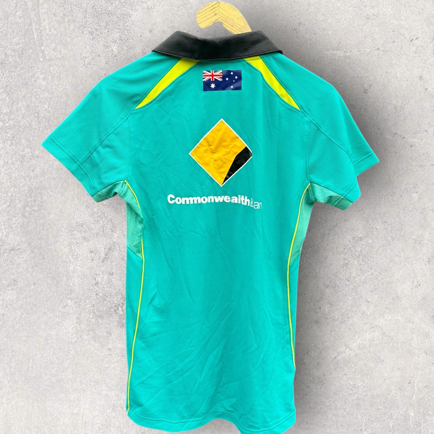 CRICKET AUSTRALIA PLAYER ISSUED ASICS TRAINING SHIRT AJ WELLINGTON