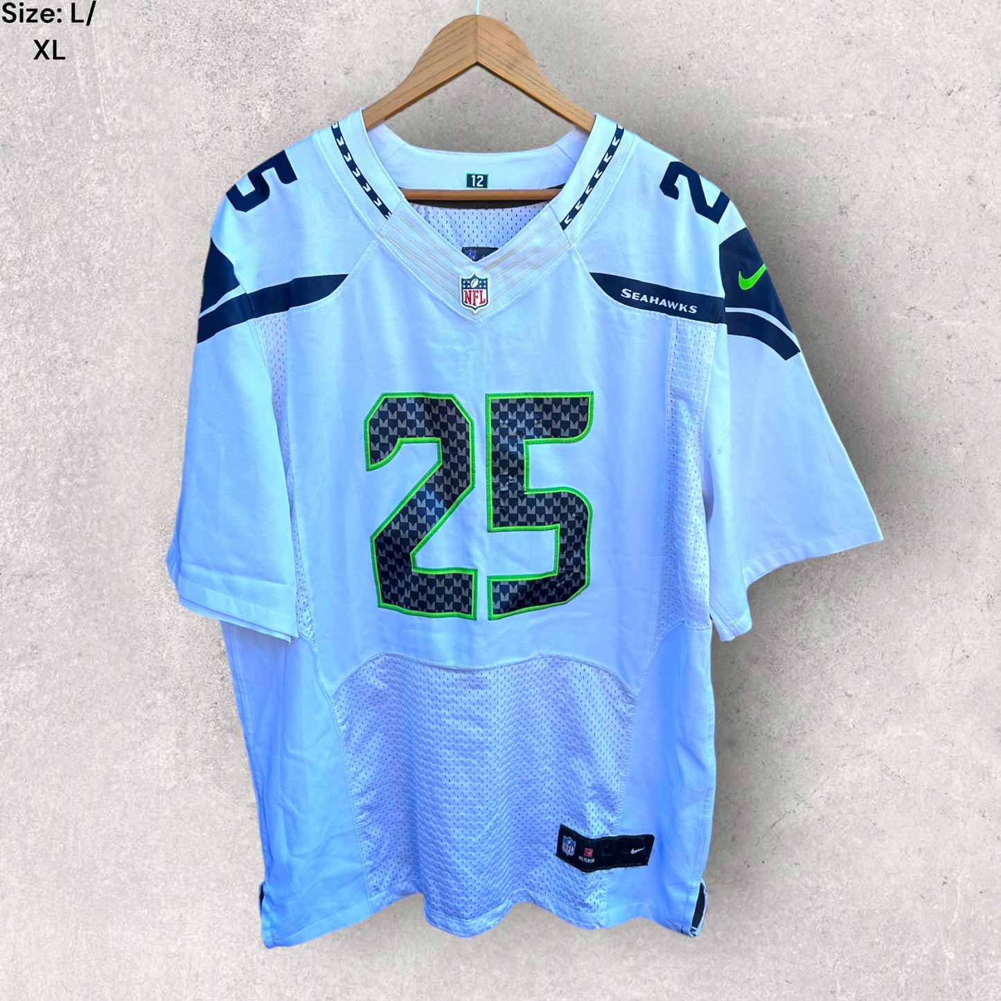 RICHARD SHERMAN SEATTLE SEAHAWKS NIKE NFL JERSEY