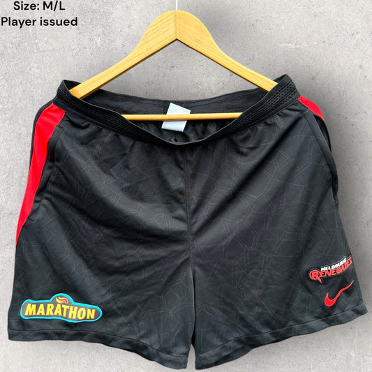 MELBOURNE RENEGADES NIKE PLAYER ISSUED TRAINING SHORTS