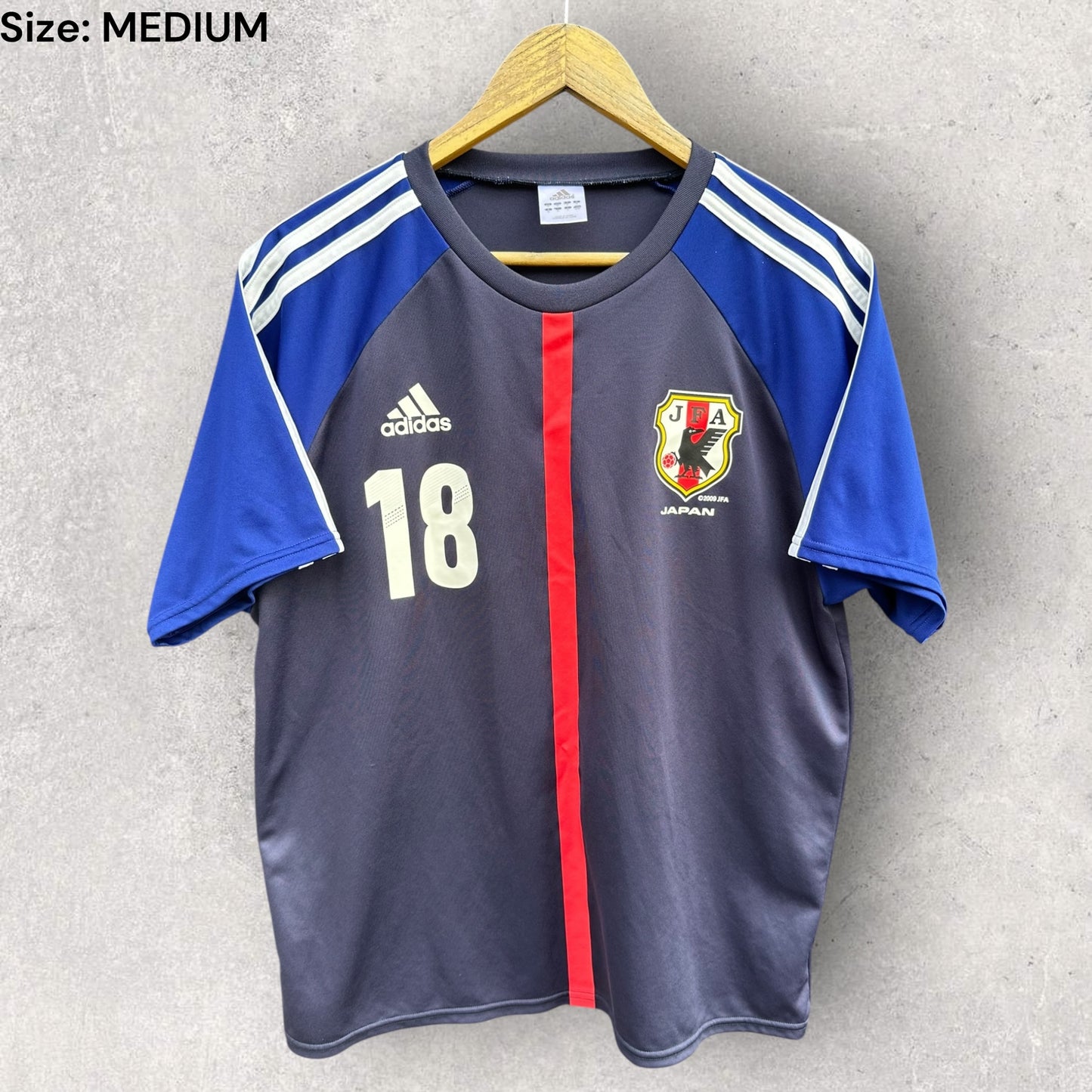 JAPAN ADIDAS 2012 PLAYER ISSUED TRAINING FOOTBALL JERSEY