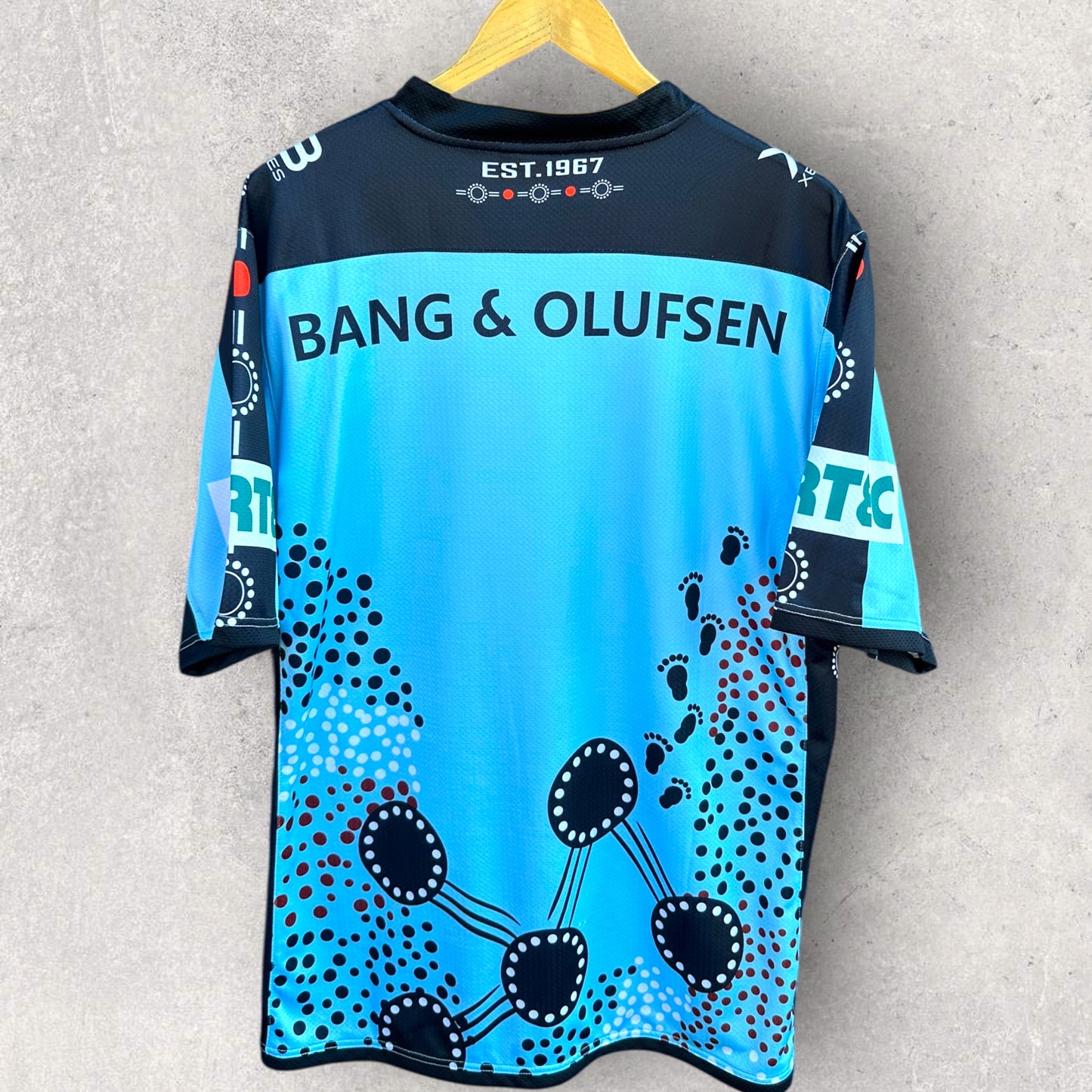 CRONULLA SHARKS 2018 X-BLADES INDIGENOUS JERSEY