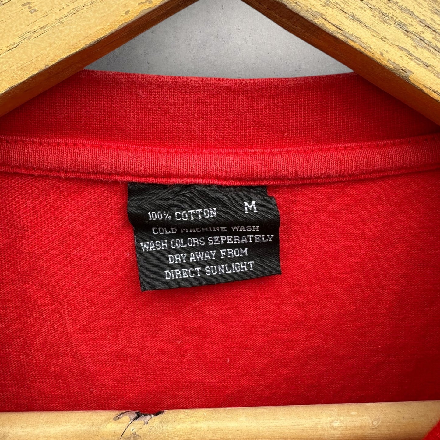 SDS BZ PRO SURFING TOUR 2000 VINTAGE RED T-SHIRT