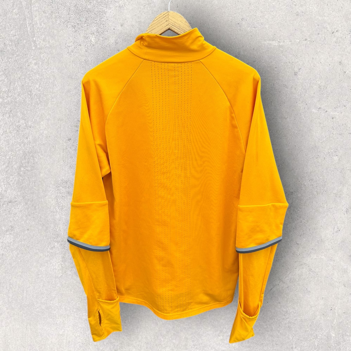 JUVENTUS ADIDAS 2016 YELLOW LONG SLEEVE TRAINING TOP