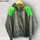 LIVERPOOL FC NIKE WINDRUNNER GREEN AND BLACK JACKET