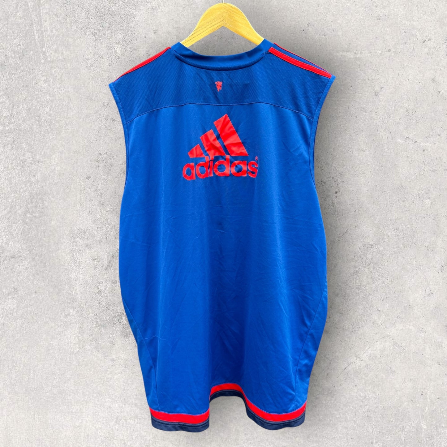 MANCHESTER UNITED 2015 ADIDAS TRAINING SINGLET