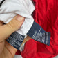 TOMMY HILFIGER JEANS RED VINTAGE FULL ZIP VINTAGE HOODED JACKET