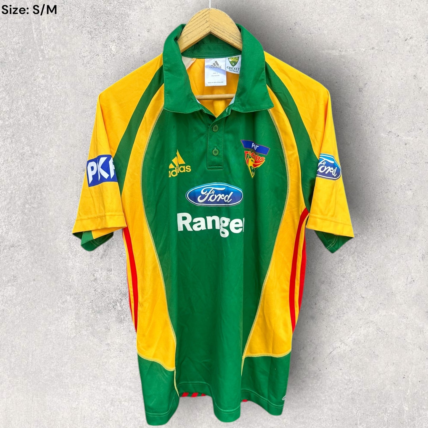 TASMANIA TIGERS ADIDAS ONE DAY VINTAGE JERSEY