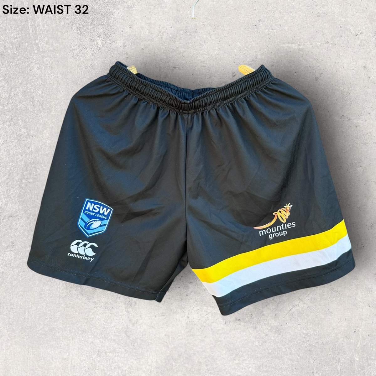 Mounties Rugby League Canterbury Training Shorts