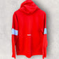 SYDNEY SWANS NIKE ON FIELD RED HOODED JUMPER