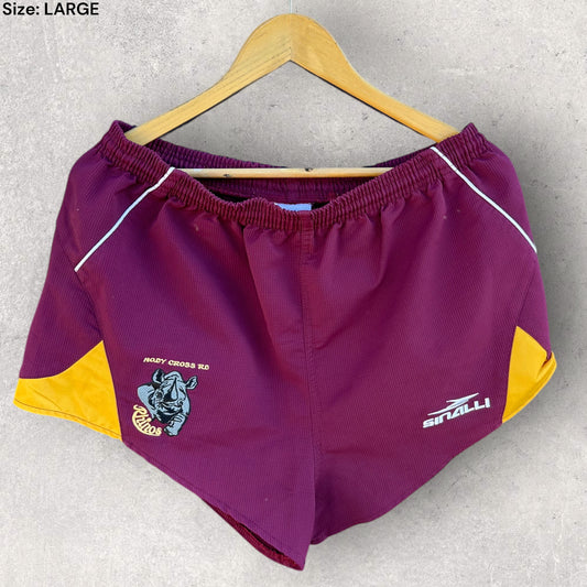 HOLY CROSS RHINOS RUGBY LEAGUE MATCH SHORTS