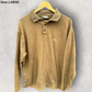 Billabong Long Sleeve Brown Vintage Polo Shirt