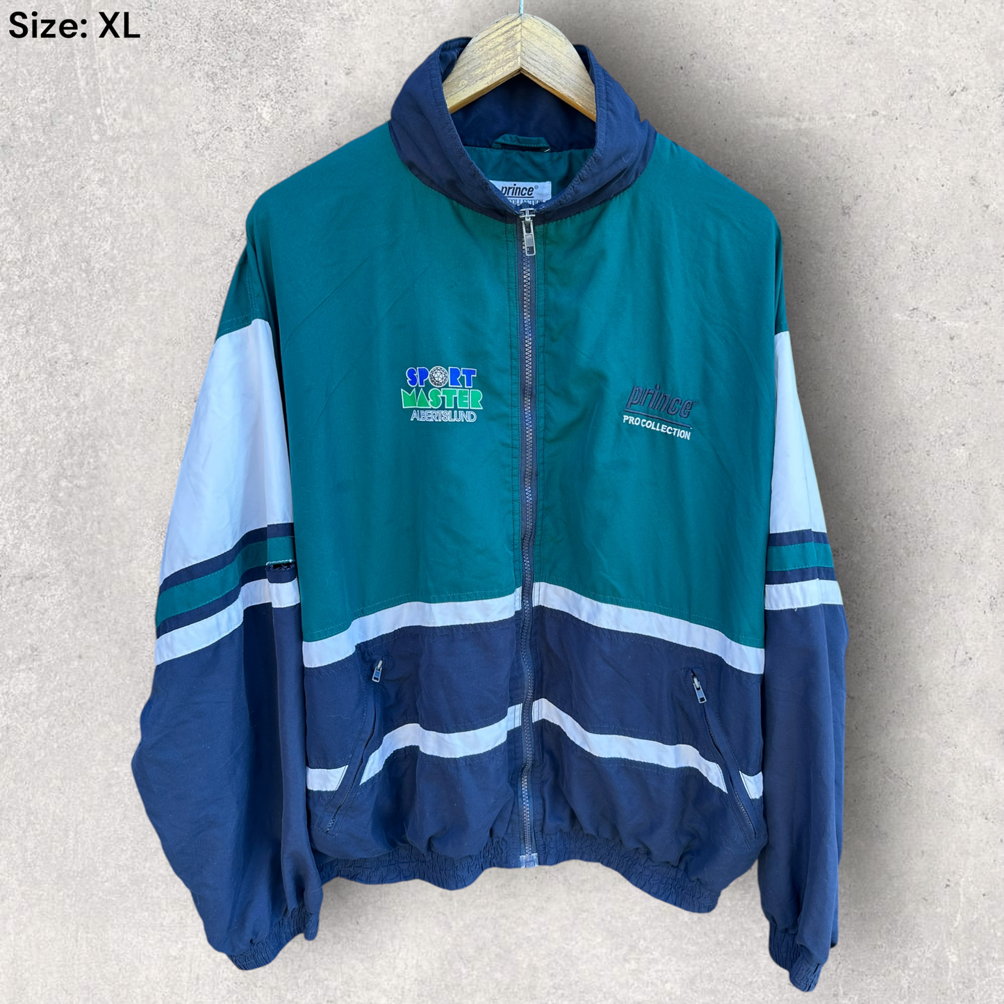 Prince Pro Collection Tennis Vintage Windbreaker Jacket