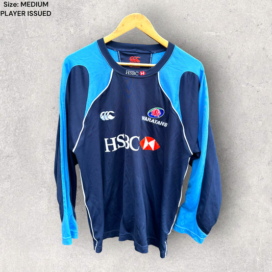 NSW WARATAHS PLAYER ISSUED LONG SLEEVE TRAINING SHIRT